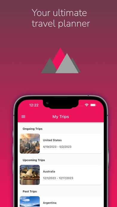 Kattingo Travel App Screenshot