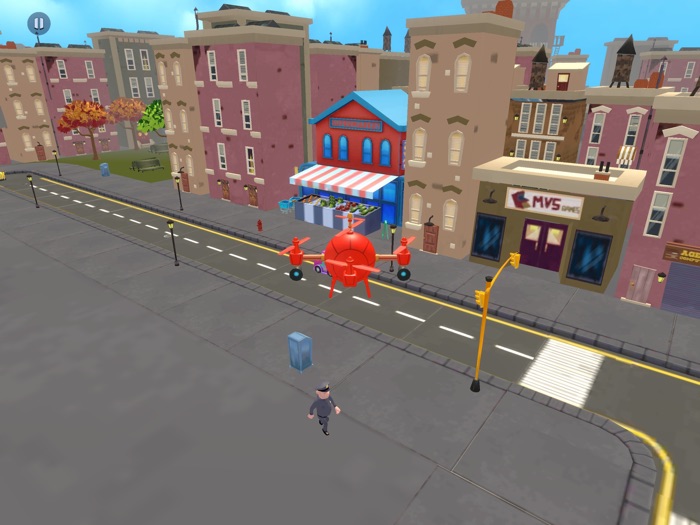 Courier Drone Simulator