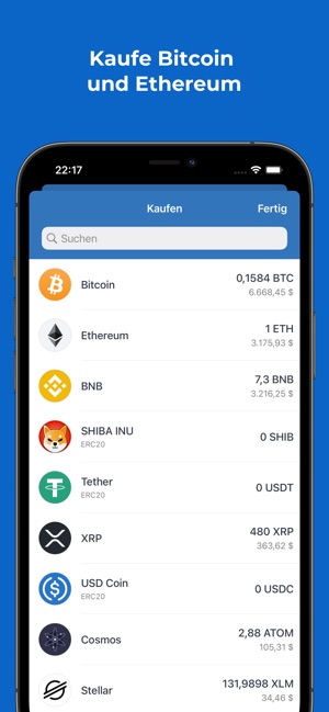 Trust: Krypto & Bitcoin Wallet im App Store