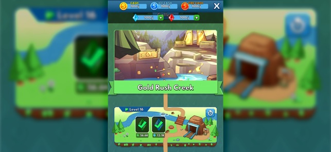 Magnata da Mina: Gold & Cash na App Store