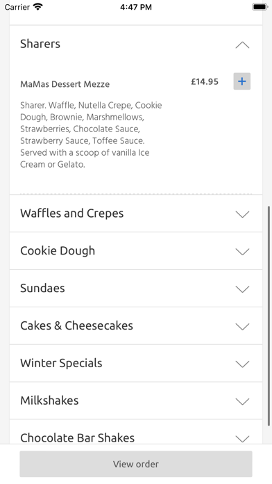 Mama's Dessert Kitchen Screenshot