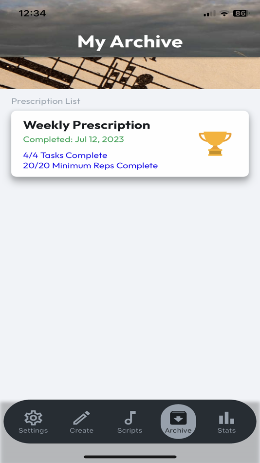 #10. Practice Prescriptions (iOS) By: Christopher Erickson