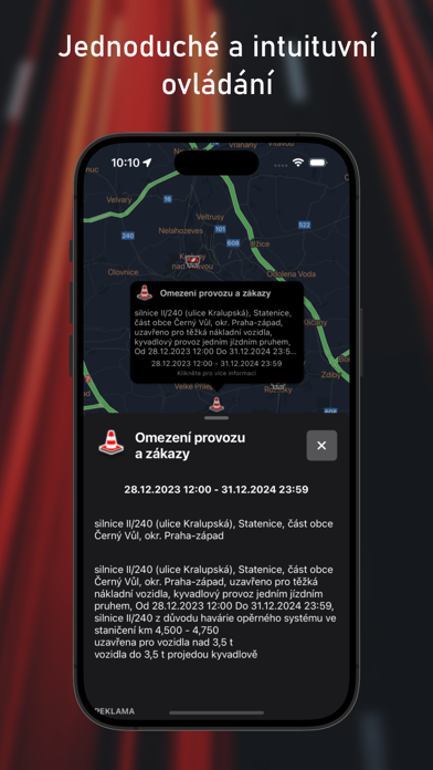 Dopravní info Screenshot