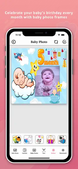 Game screenshot Baby Photo Editor - Photo Art mod apk