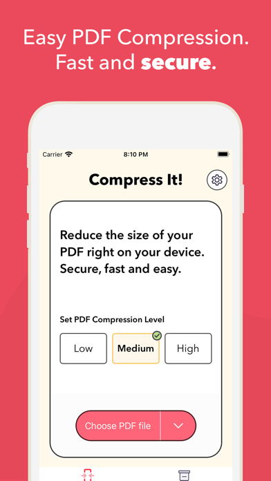 Compress It! PDF Compressor Screenshot