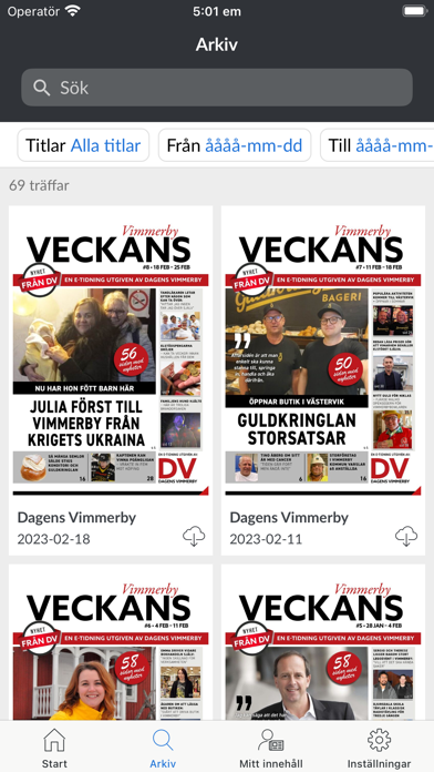 Veckans Vimmerby Screenshot