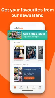 Pocketmags Digital Newsstand iphone bilder 1