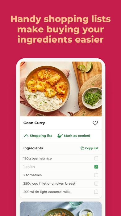 SimplyCook Recipe Inspiration Screenshot