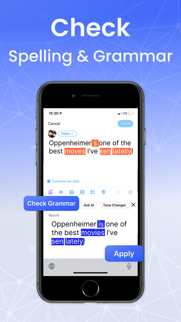 AI Keyboard Extension Writer