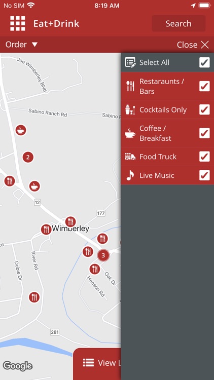 Wimberley Visitor App screenshot-3