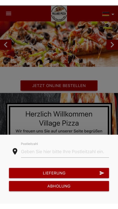 Village Pizza Günzburg Screenshot