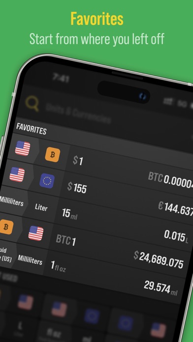 Convertium: Currency & Units Screenshot