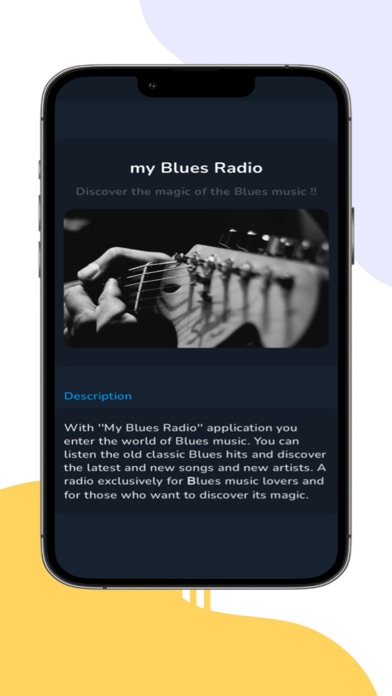 My Blues Radio Screenshot