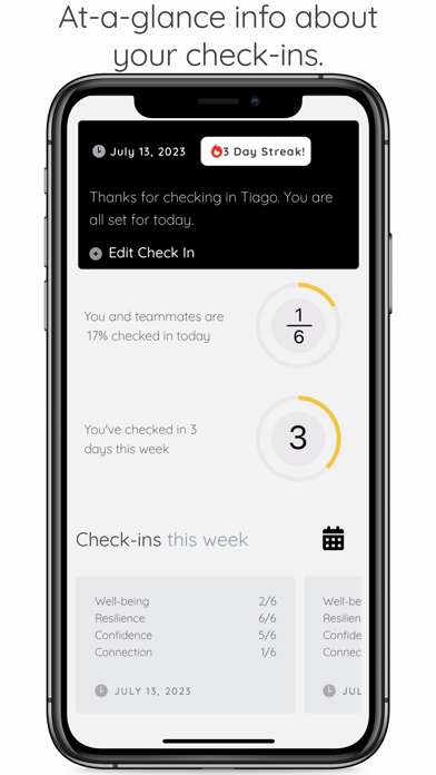 SigBee Check-in Screenshot