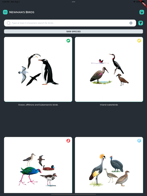 Screenshot #4 pour Newman’s Birds of Africa