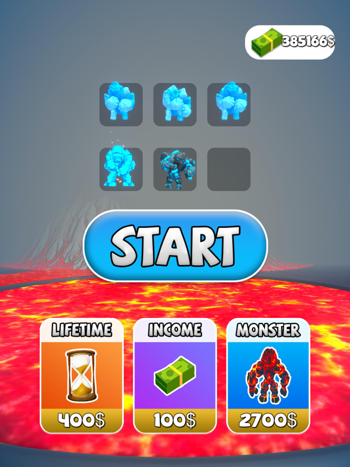 Merge Master Melt Monsters