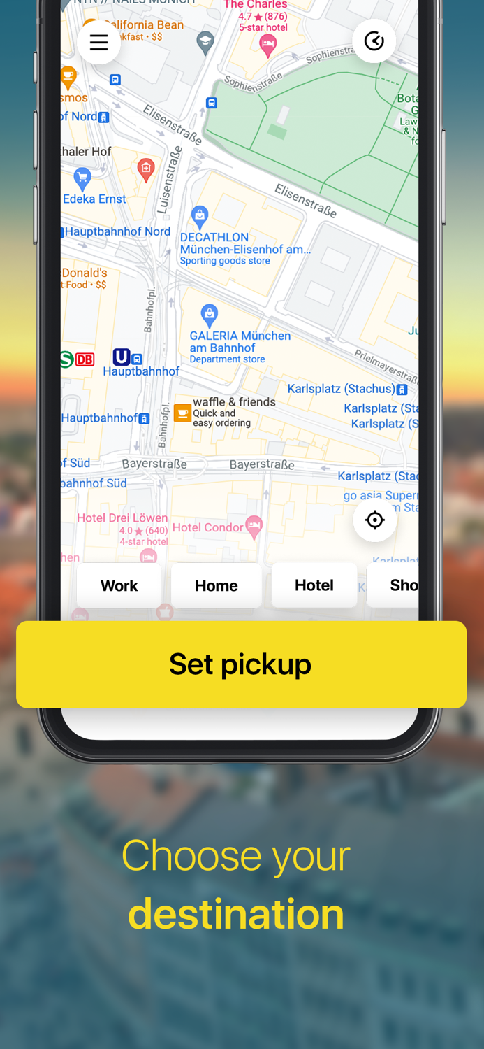 NEO the taxi app