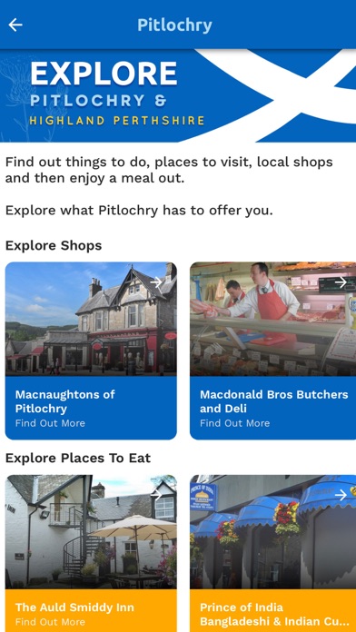 Explore Pitlochry & Perthshire Screenshot
