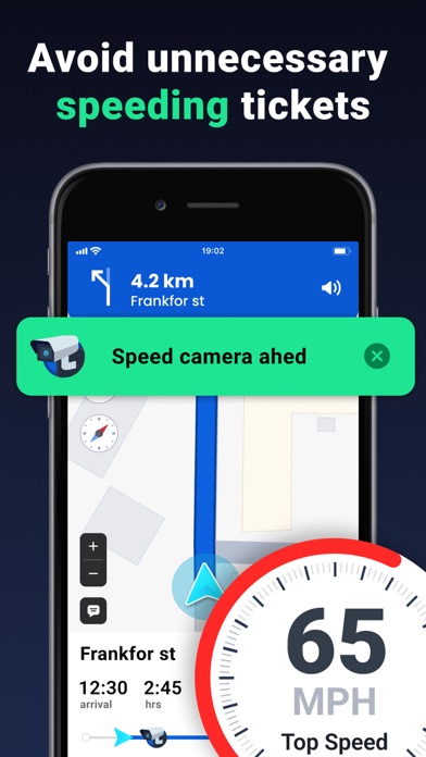 GPS Live Navigation Screenshot