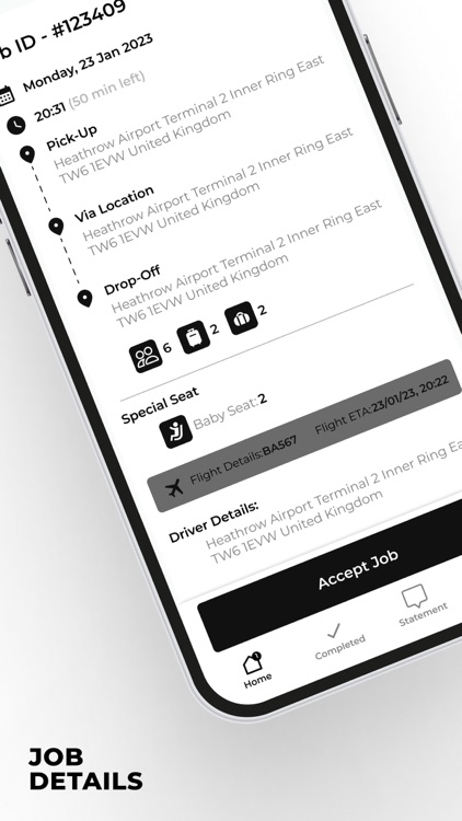 Klass Chauffeur for Driver