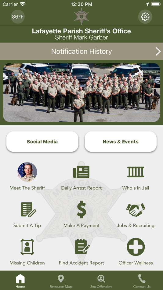 #1. Lafayette Sheriff (iOS) 由: Lafayette Parish Sheriff's Office