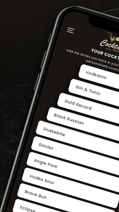 Cocktail Builder Pro Screenshot