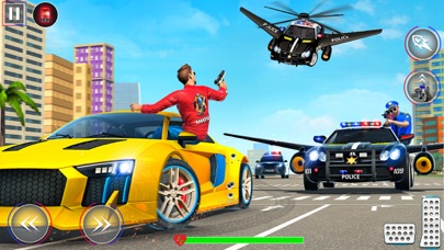 US Police Heli Car Chase Games Screenshot