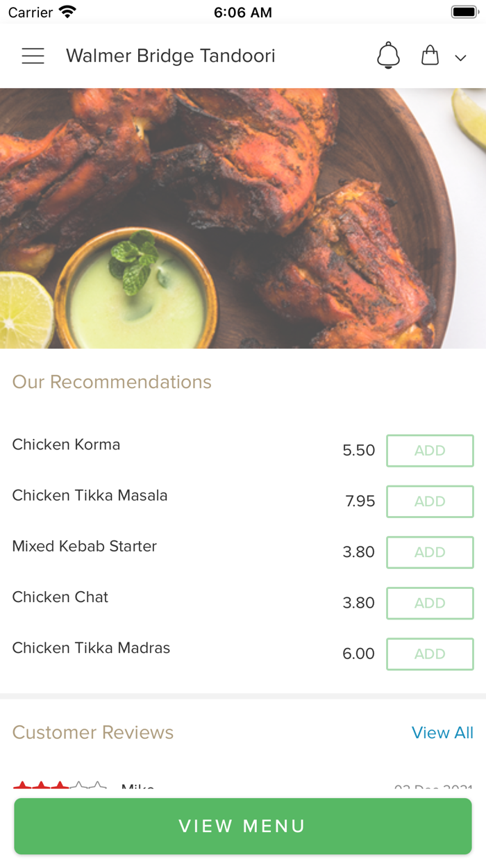 Walmer Bridge Tandoori