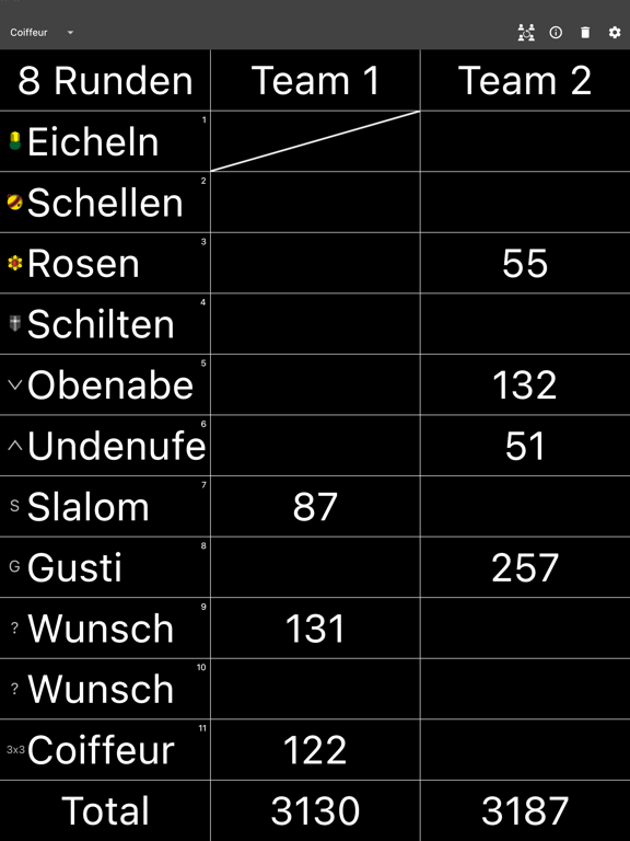 Screenshot #6 pour Schweizer Jasstafel