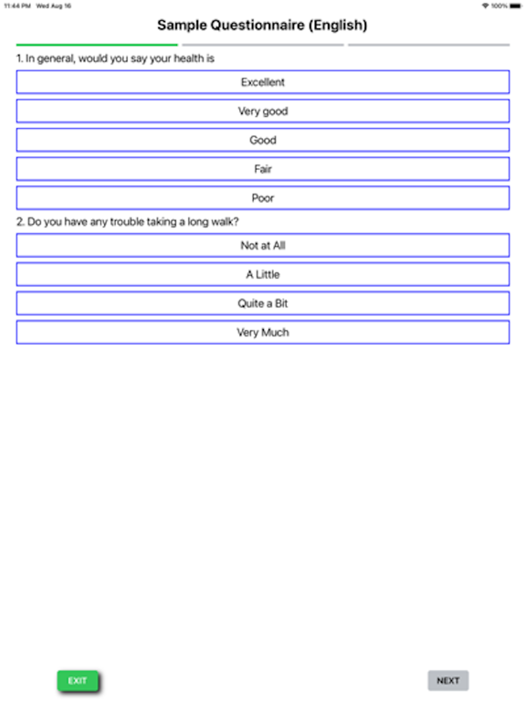 WV ePRO iPad screenshot 8 - Medical app