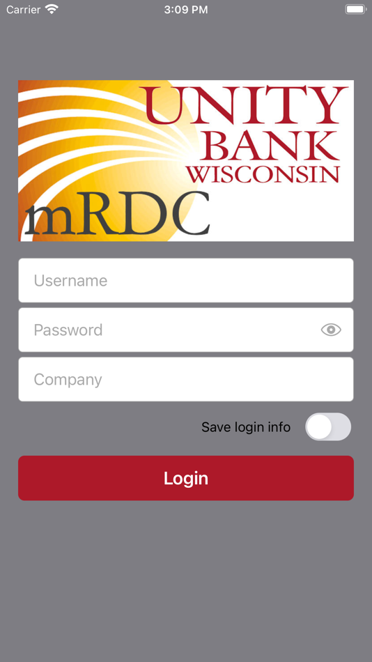 #1. Unity Bank WI mRDC (iOS) 来自: Unity Bank Wisconsin