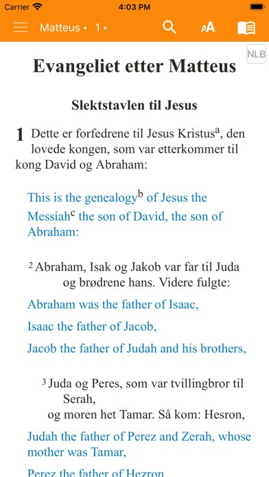 Norwegian Living Bible Screenshot 3 - AppWisp.com Norwegian Living Bible Screenshot 3 - AppWisp.com