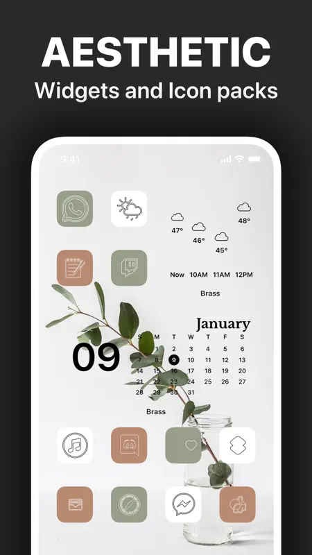 Brass - Icon Themes & Widgets screenshot 6 of 10