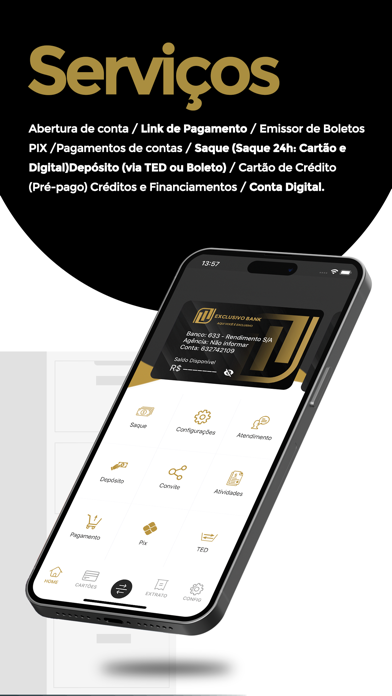 Exclusivo Bank Screenshot