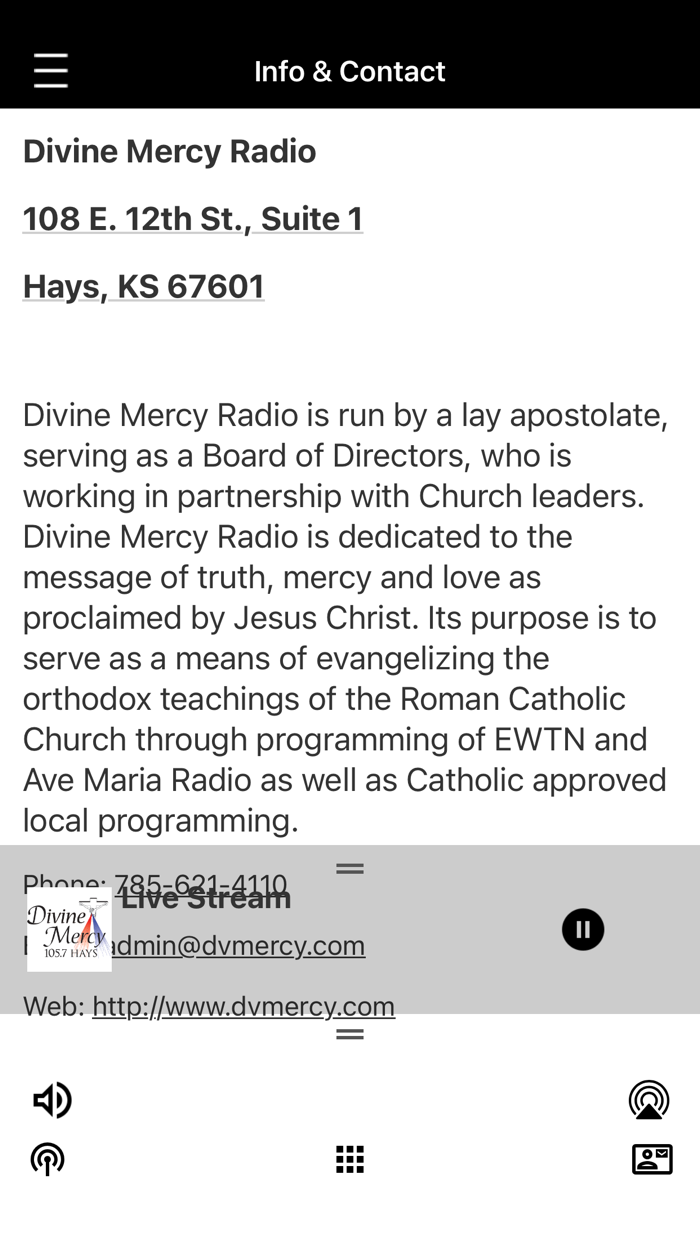 Divine Mercy Radio.