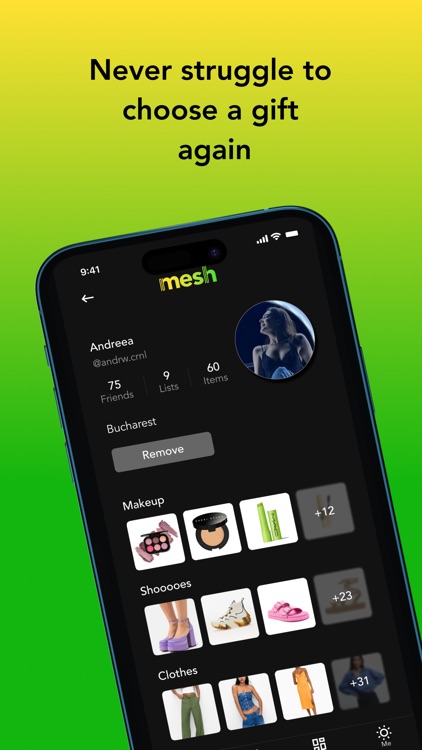 mesh: Wishlists with friends screenshot-4