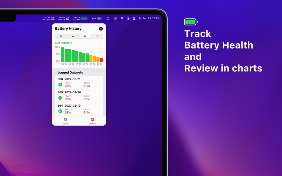 #4. Network & Battery (macOS) 由: 奕才 杨