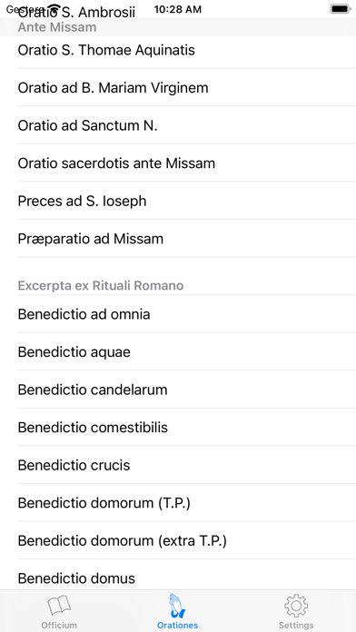 Breviarium Meum Screenshot