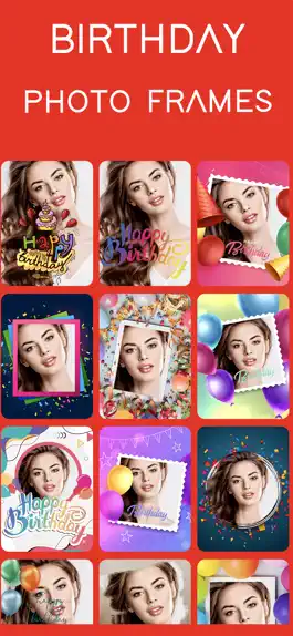 Game screenshot Birthday Frames & Greetings mod apk