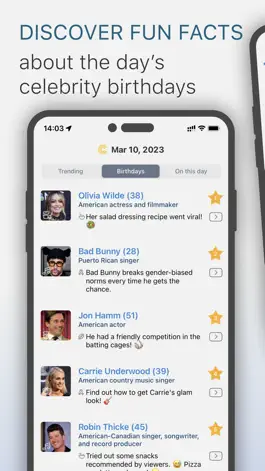 Game screenshot Combster: Celebrity Fun Facts mod apk