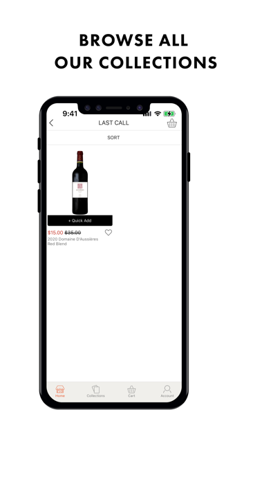 CellarDeals Wine Shop Screenshot