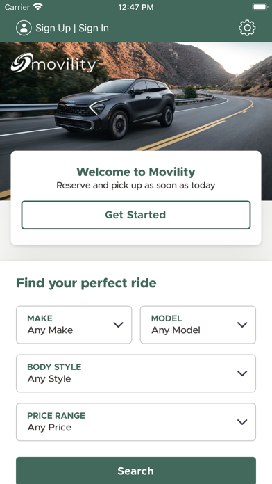 Movility Screenshot