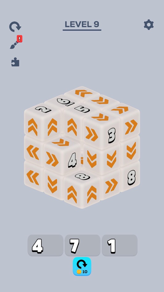#4. Make 10 Cubes (iOS) 由: Wery Games Limited