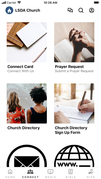 Leesburg SDA Church Screenshot
