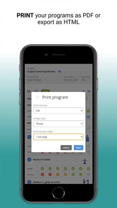 ET Exercise Therapy Screenshot