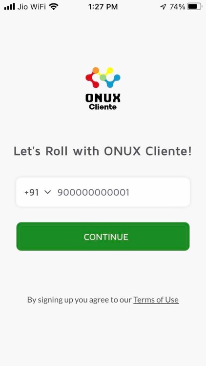 ONUX Cliente