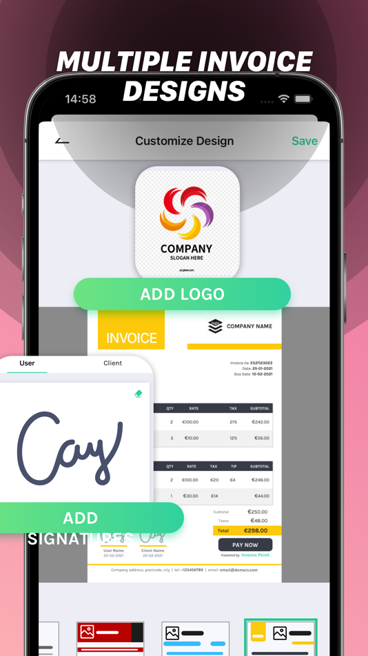 #2. Invoice Point - Estimate Maker (iOS) 由: Elusive Studio