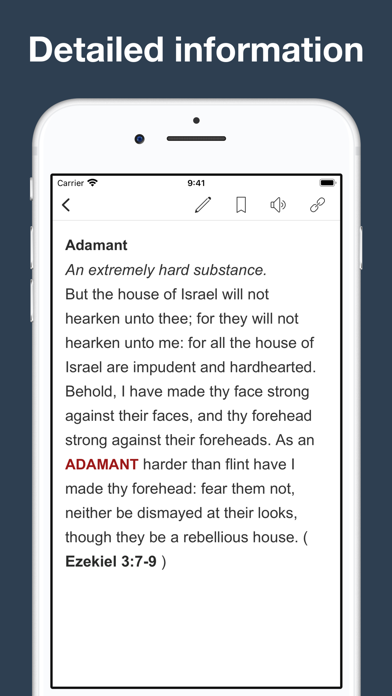 Screenshot #3 pour Bible Dictionaries and Books