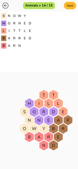 Game screenshot Honeycomb - Word Puzzle hack