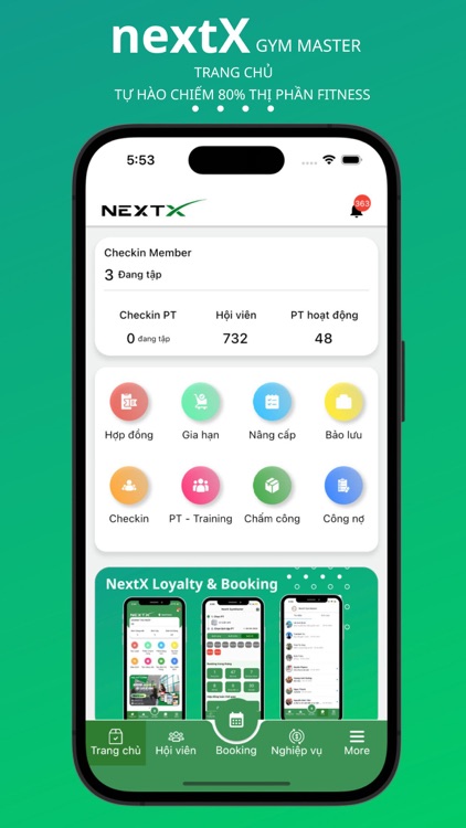NextX GymMaster